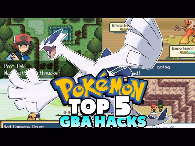 Top 5 Pokémon GBA Rom Hacks! (2019)